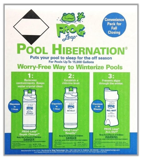 FROG Leap Pool Wake Up! and Pool Hibernation Maintenance Kit