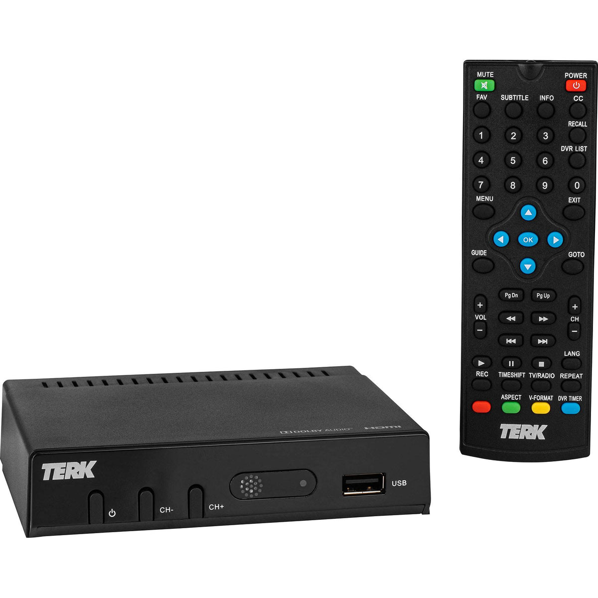 Terk TUNVR2 HD Digital TV Tuner with USB DVR Recording Functionality