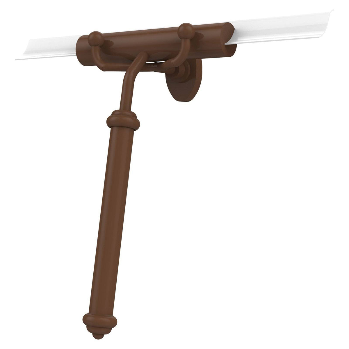 Allied Brass Shower Squeegee with Smooth Handle, Antique Bronze