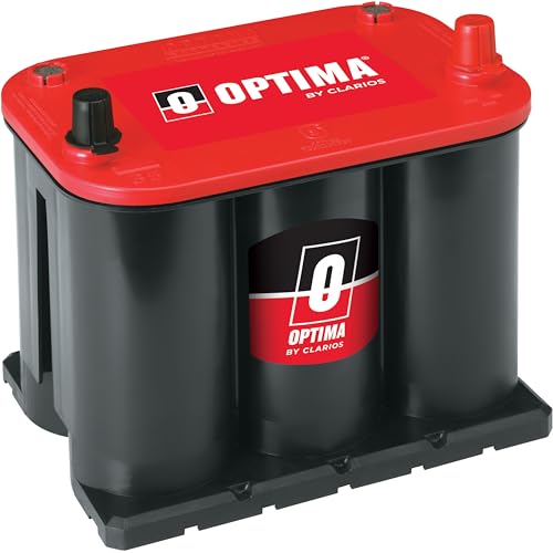 Optima RedTop 35 Sealed AGM Starting Battery for Cars, Trucks & SUVs, 720 CCA with SAE Terminal and Versatile Mounting