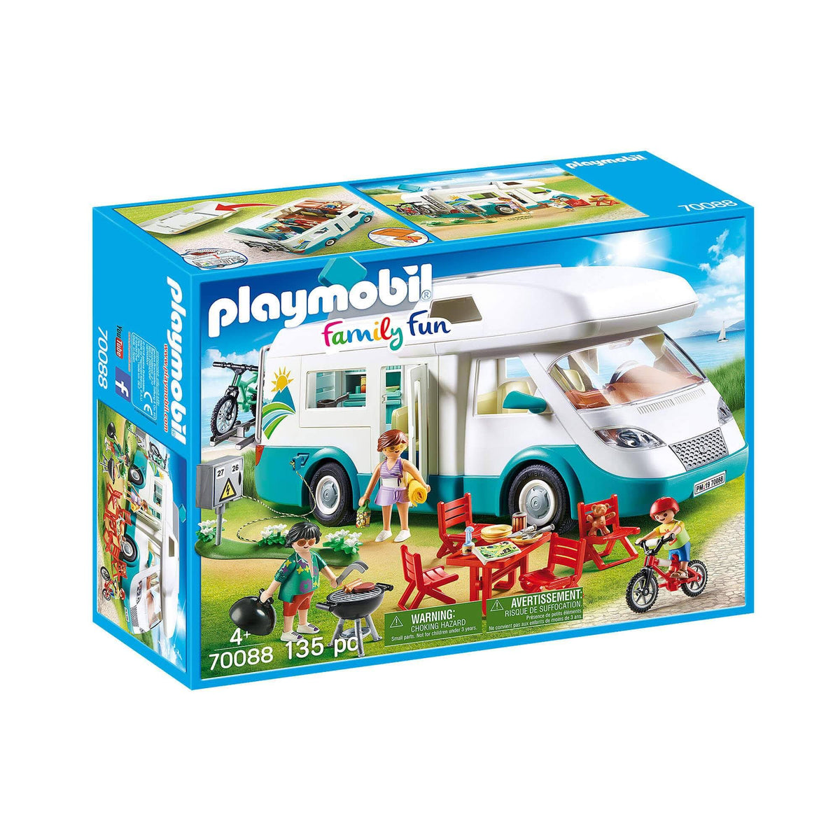 Playmobil 70088 Family Camper Playset