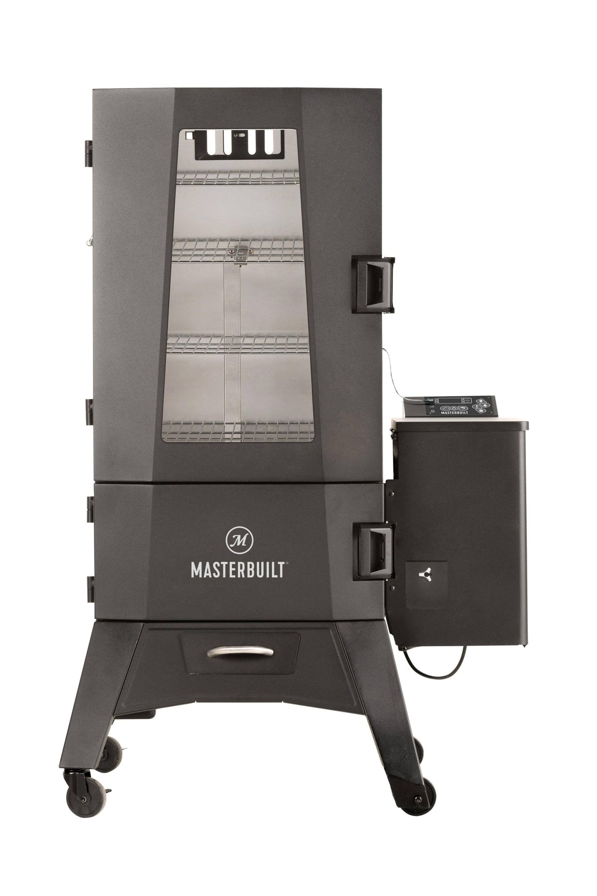 Masterbuilt 40-Inch Pellet Smoker in Black, Designed for Wood-Fired Cooking