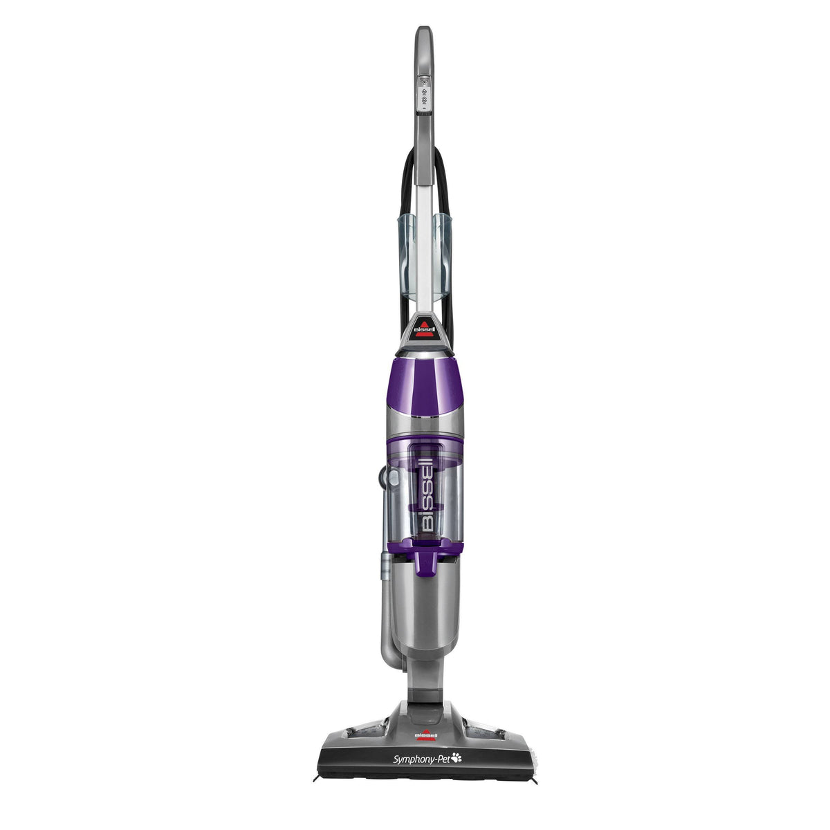 Bissell Symphony Pet 1543A Steam Mop and Vacuum for All-in-One Cleaning