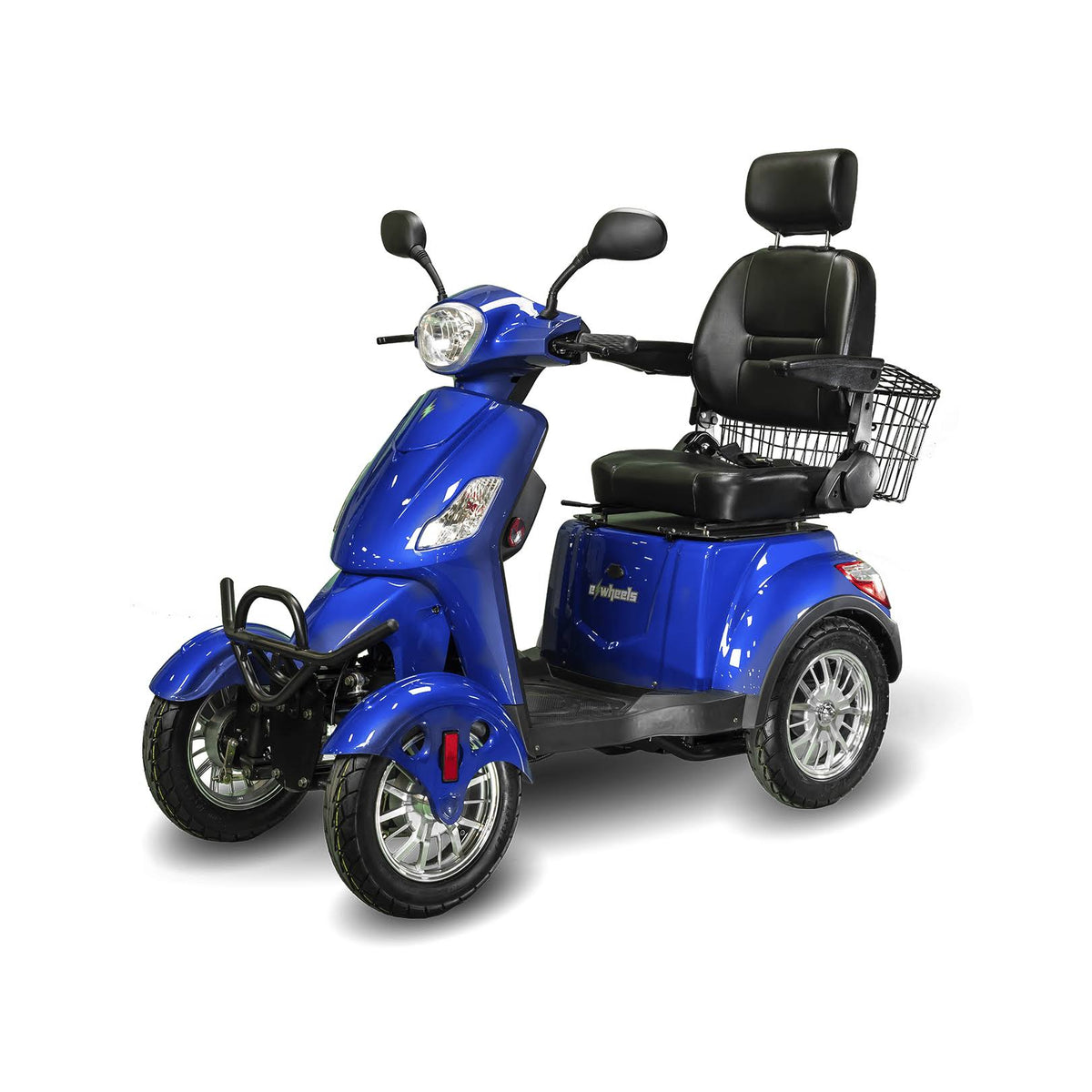 EWheels EW 46 Four-Wheel Mobility Scooter, Blue