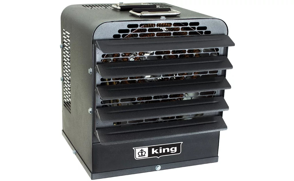 King Electric PKB-FM Portable Unit Heater, 5KW /208V / 3-Ph, PKB2005-3-T-FM