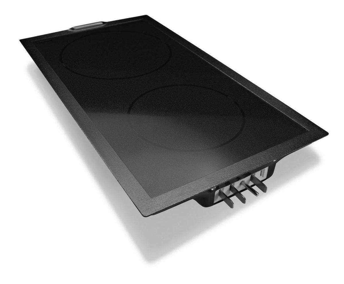 Jenn-Air A122B Electric Radiant Glass Cooktop Cartridge, Black