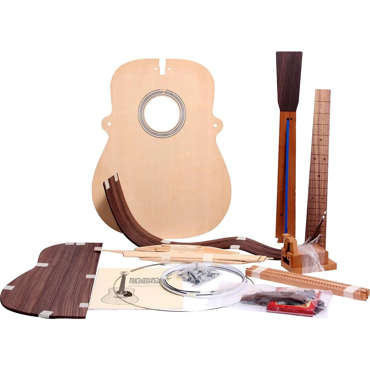 Martin Rosewood Dreadnought Guitar Kit for Building Your Own Acoustic Guitar