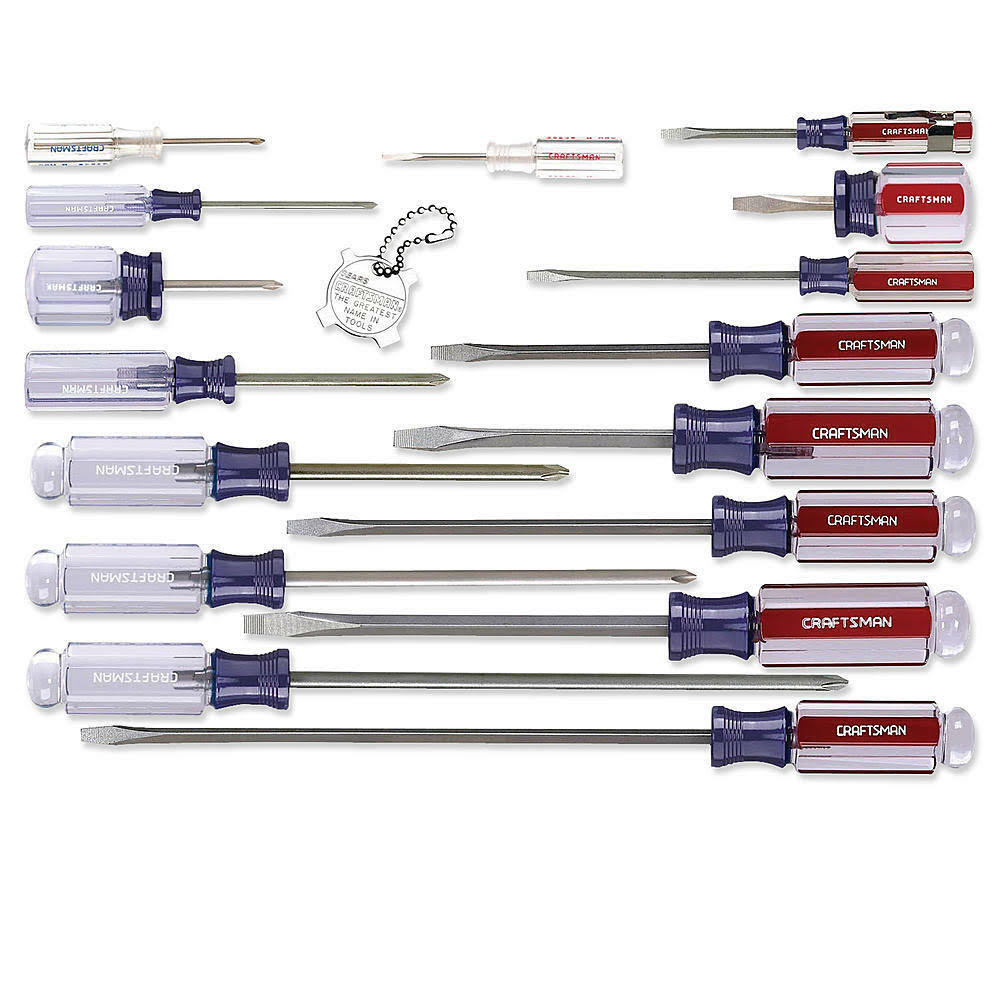 Craftsman 31794 17-Piece Screwdriver Set for Household and Workshop Repairs