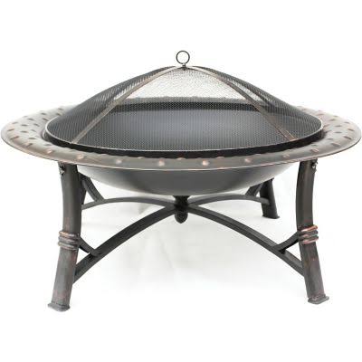 Bond 35-Inch Round Steel Fire Pit, Model 50481
