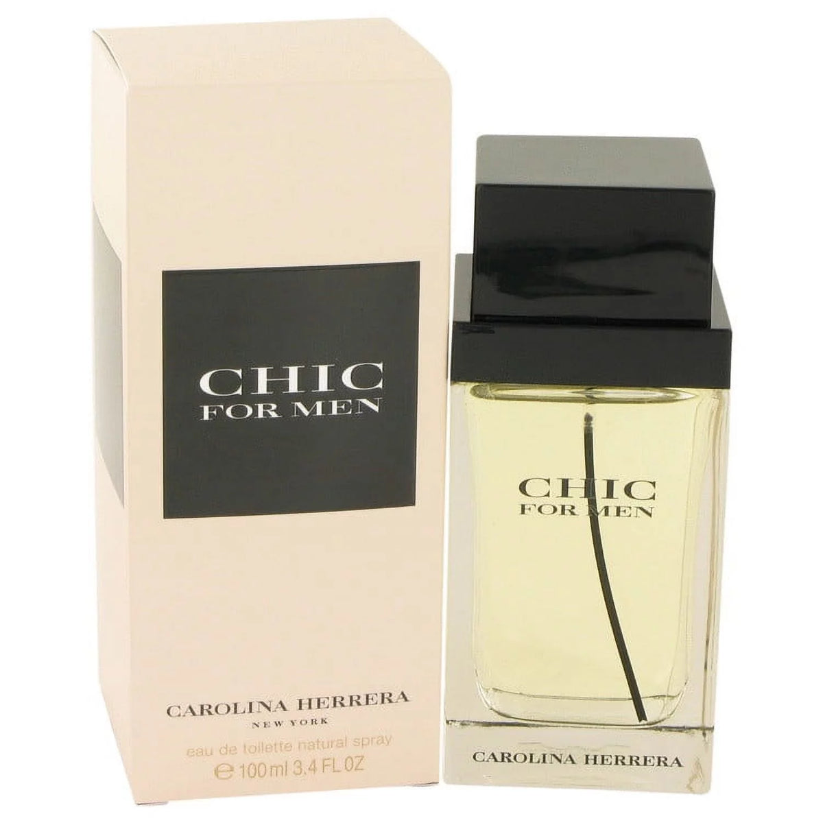 Chic by Carolina Herrera Eau de Toilette Spray for Men, 3.4 oz