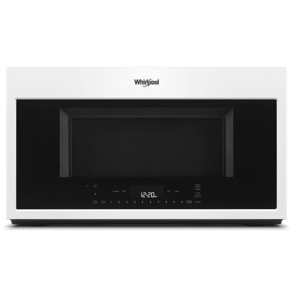 Whirlpool 1.9 Cu. Ft. 1100W Built-In Convection Microwave Hood Combo, White, WMH78019HW