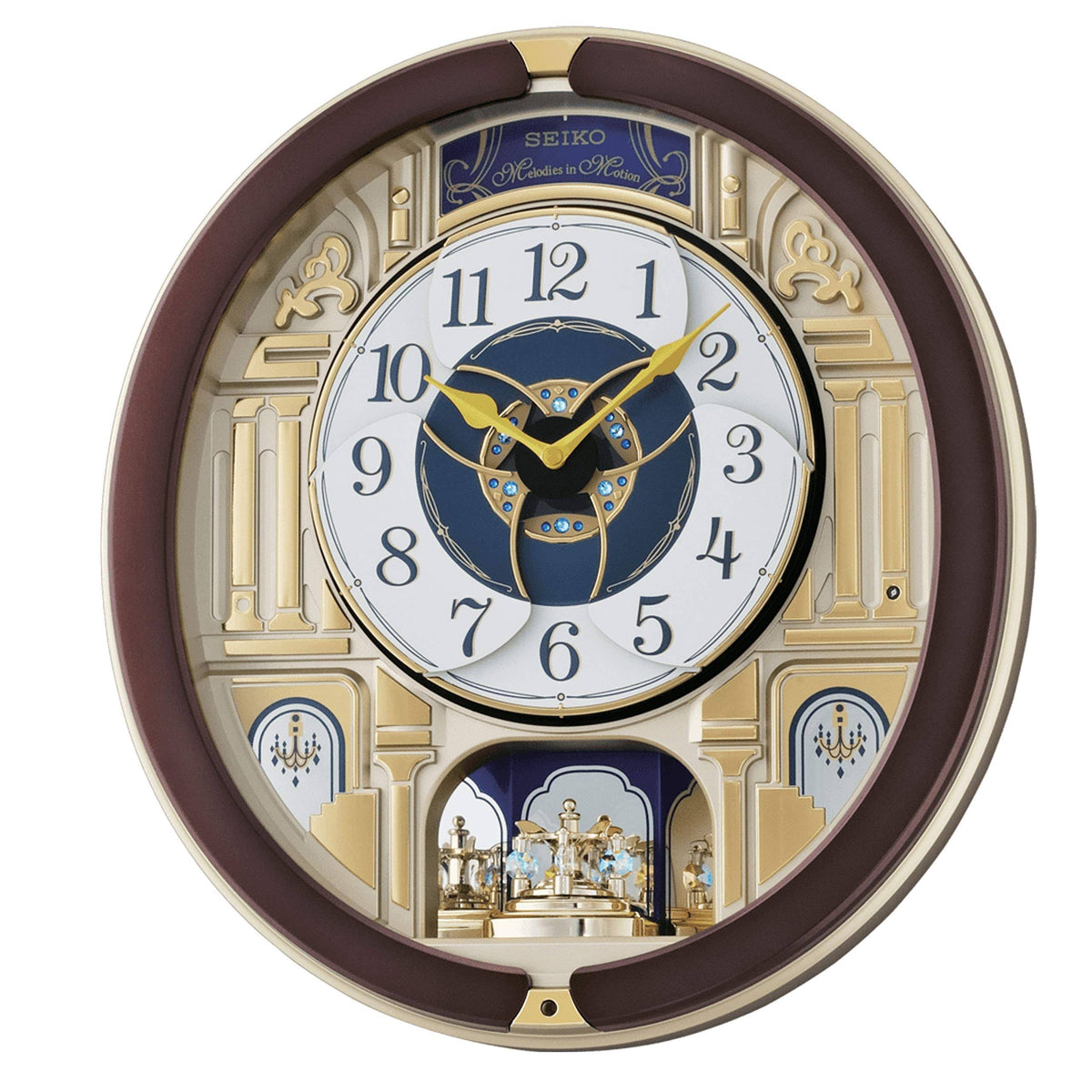 Golden Seiko PILLARS Melodies in Motion Clock