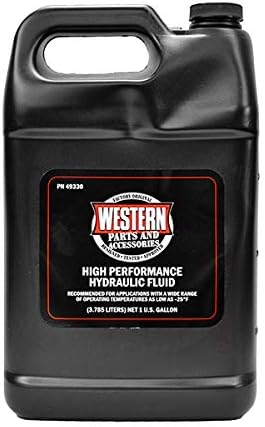 Western 49330 Genuine Original Hydraulic Fluid for Snow Plows, 1-Gallon Bottle