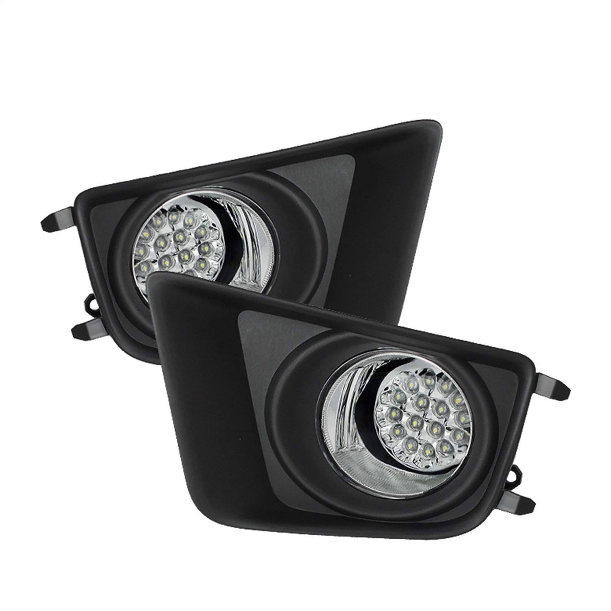 Spyder Clear LED Fog Lights for 2012-2015 Toyota Tacoma, 5075154