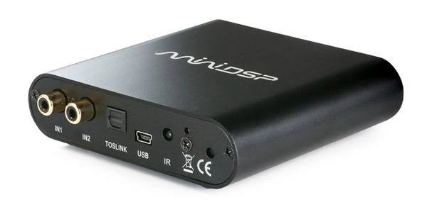 miniDSP 2×4 HD Digital Signal Processor, Black