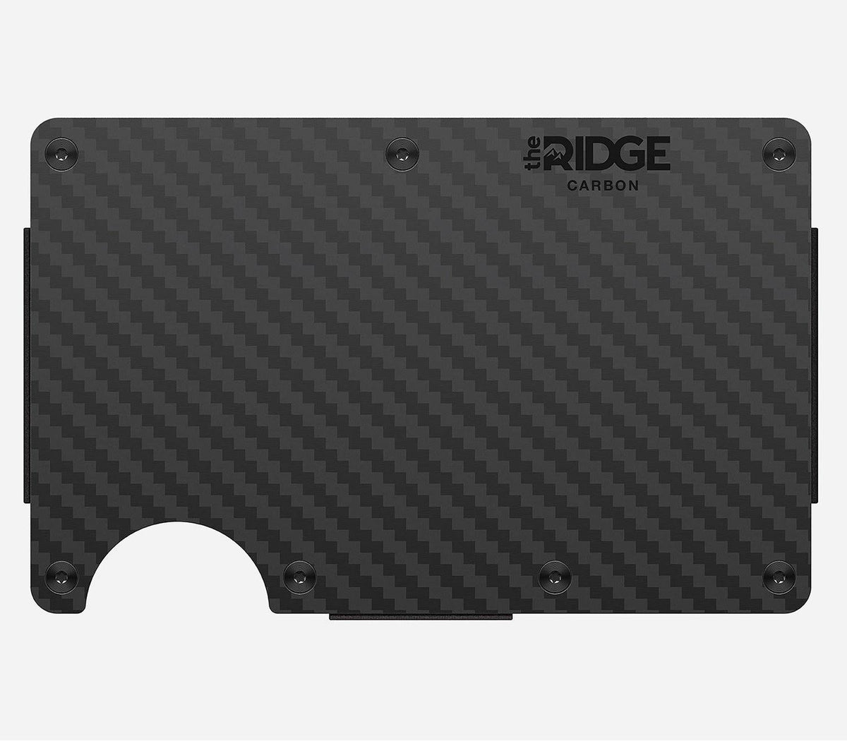 The Ridge Carbon Fiber Wallet with Integrated Money Clip