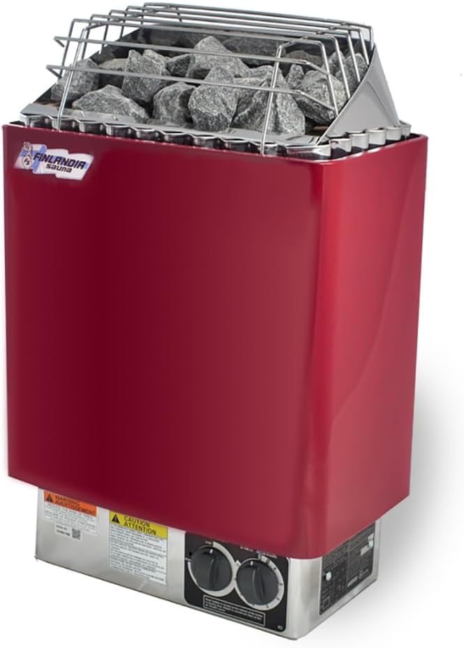 Finlandia FLB-60 Sauna Heater, 6kw 240v/1ph, for Spaces up to 300 Cubic Feet