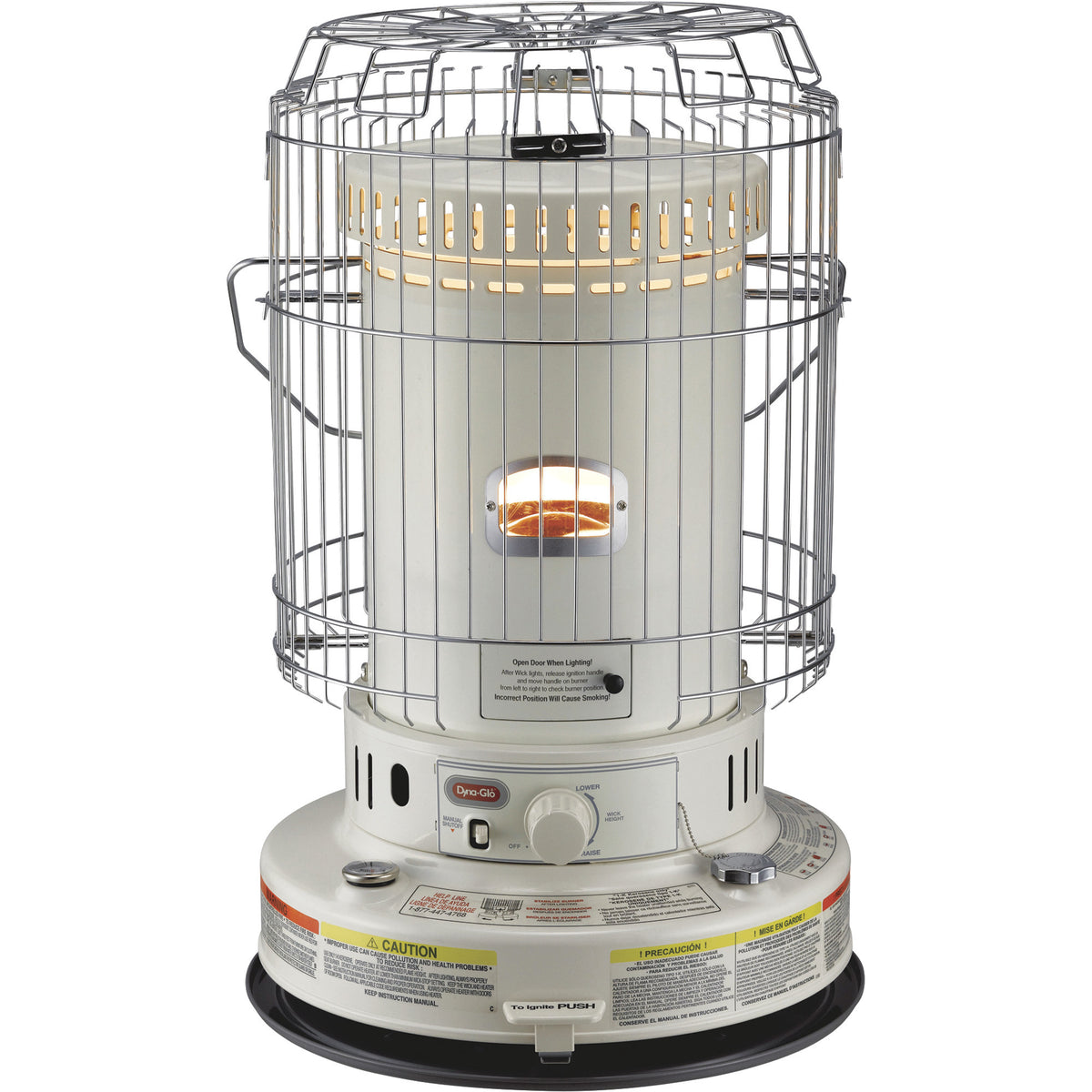 Dyna-Glo Indoor Kerosene Convection Heater with 23,800 BTU Output for Spaces up to 1,000 Sq. Ft.