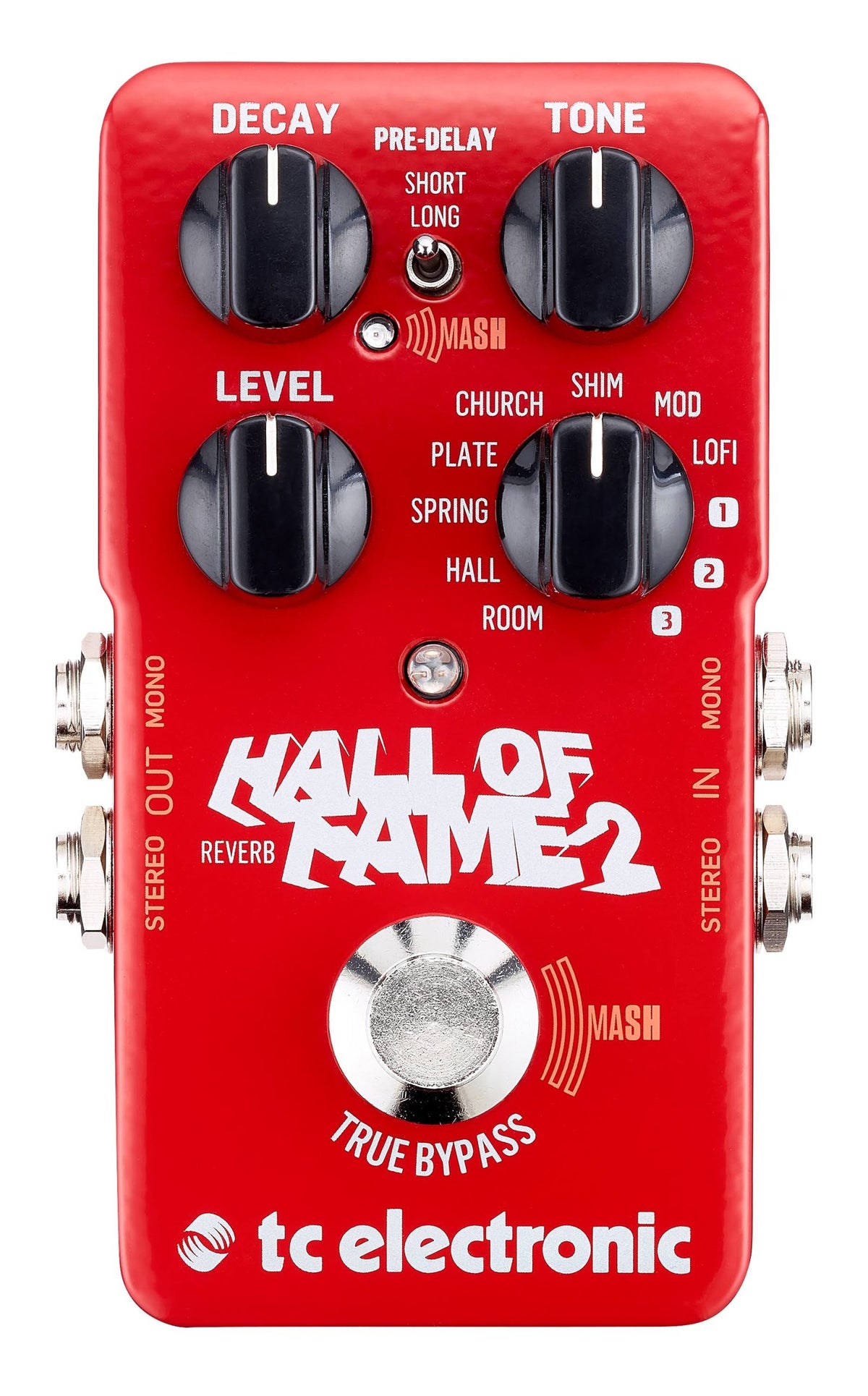 TC Electronic Hall of Fame 2 Reverb Effects Pedal