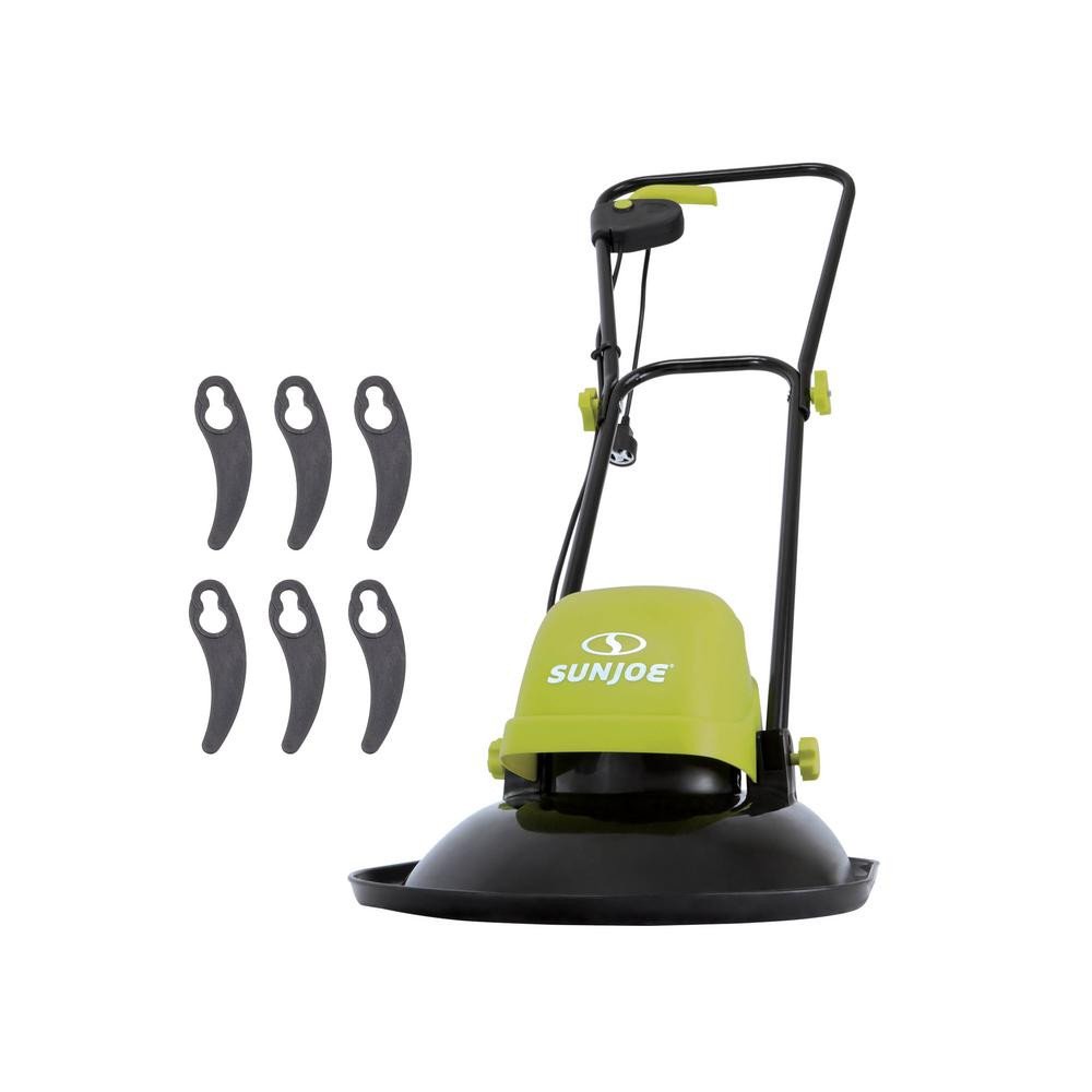 Sun Joe 11-Inch Electric Hover Walk-Behind Push Mower with 10 Amp Motor