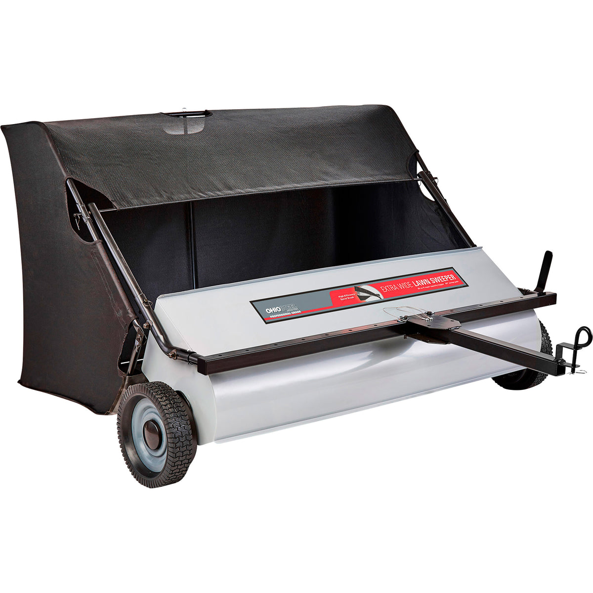 Ohio Steel 50in. Lawn Sweeper with 26 Cu. Ft. Collection Capacity