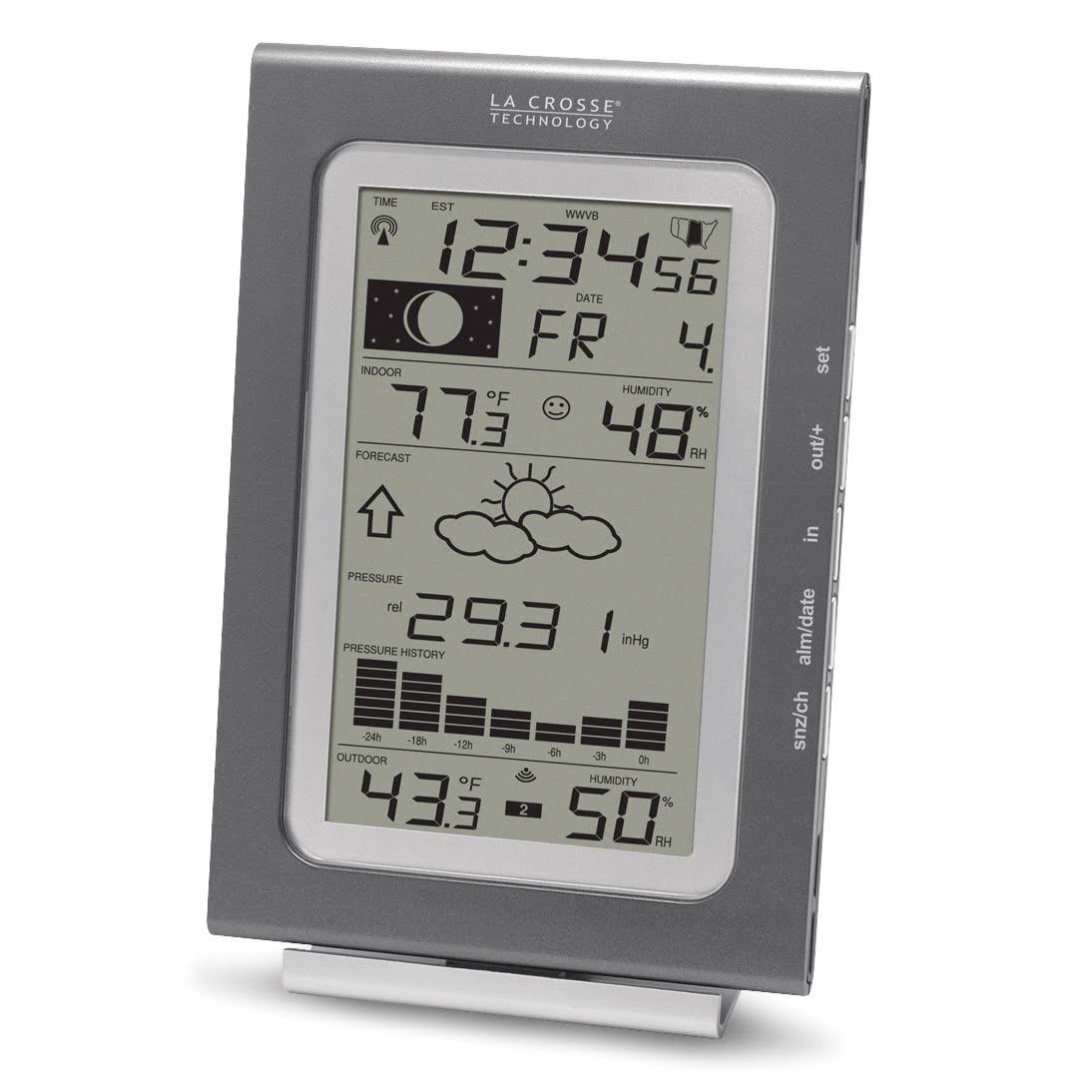 La Crosse Technology Wireless Forecast Station, WS-9037U-IT, with Pressure History