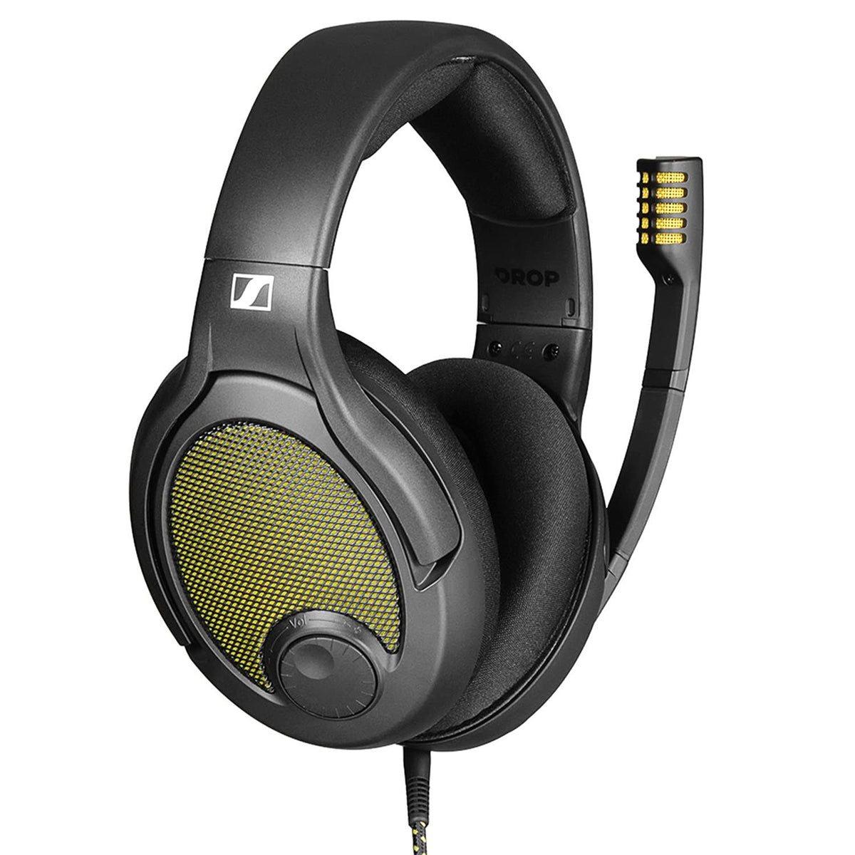 Drop + Sennheiser PC38X Black Gaming Headset with Noise-Cancelling Microphone