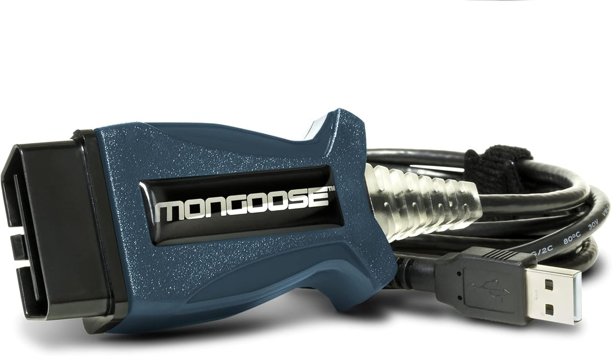 Mongoose-Pro GM J2534 Vehicle Interface Cable for OEM Reprogramming and Diagnostics on General Motors Vehicles