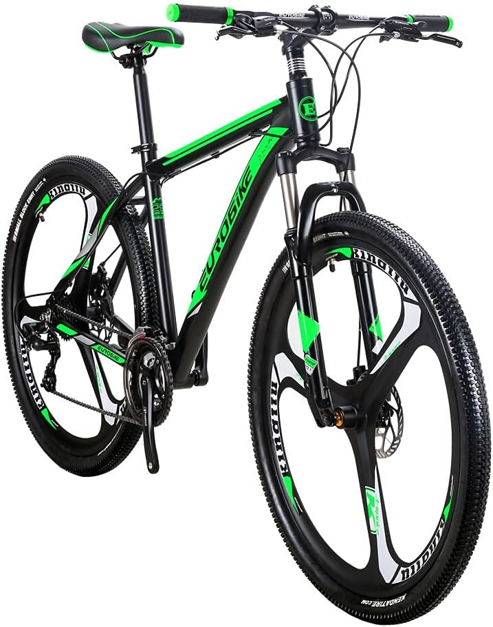 Eurobike X9 29 in. Mountain Bike with 3-Spoke Wheels and 21-Speed Drivetrain