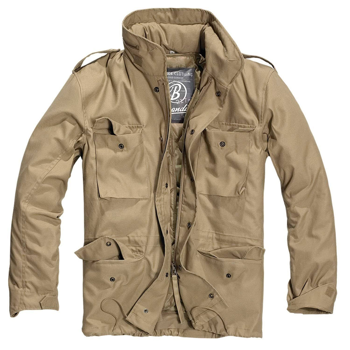 Brandit M-65 Classic Jacket in Camel, Size XL