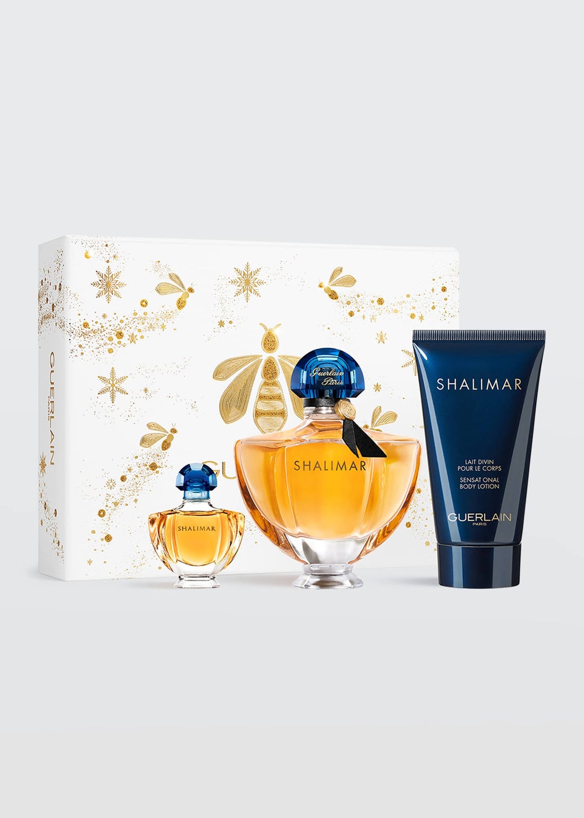 Guerlain Shalimar Womens Eau de Parfum 3-Piece Holiday Value Set