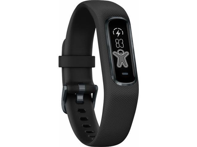 Garmin Vivosmart 4 Activity Tracker with Heart Rate Monitoring, Black