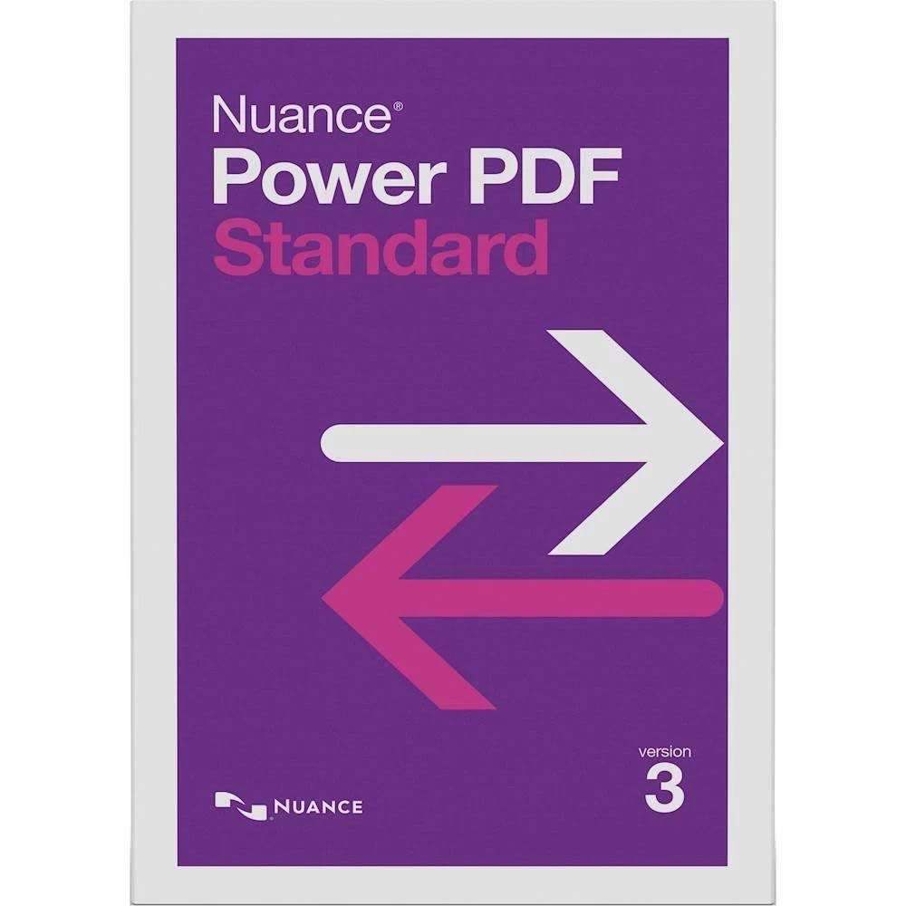Nuance Power PDF Standard Edition for Windows, Digital Software