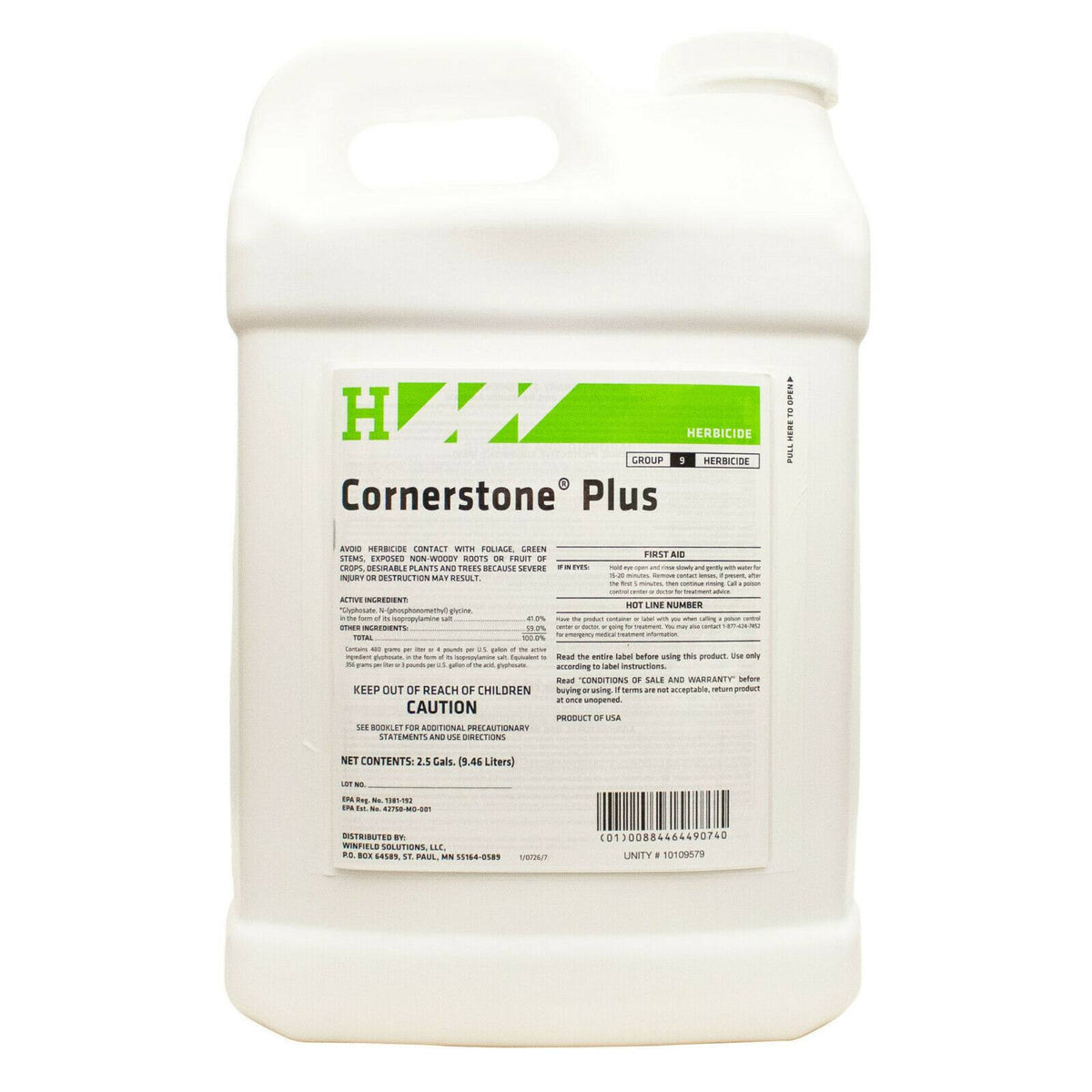 Cornerstone Plus Non-Selective Herbicide for Weed Control, 2.5 Gallons