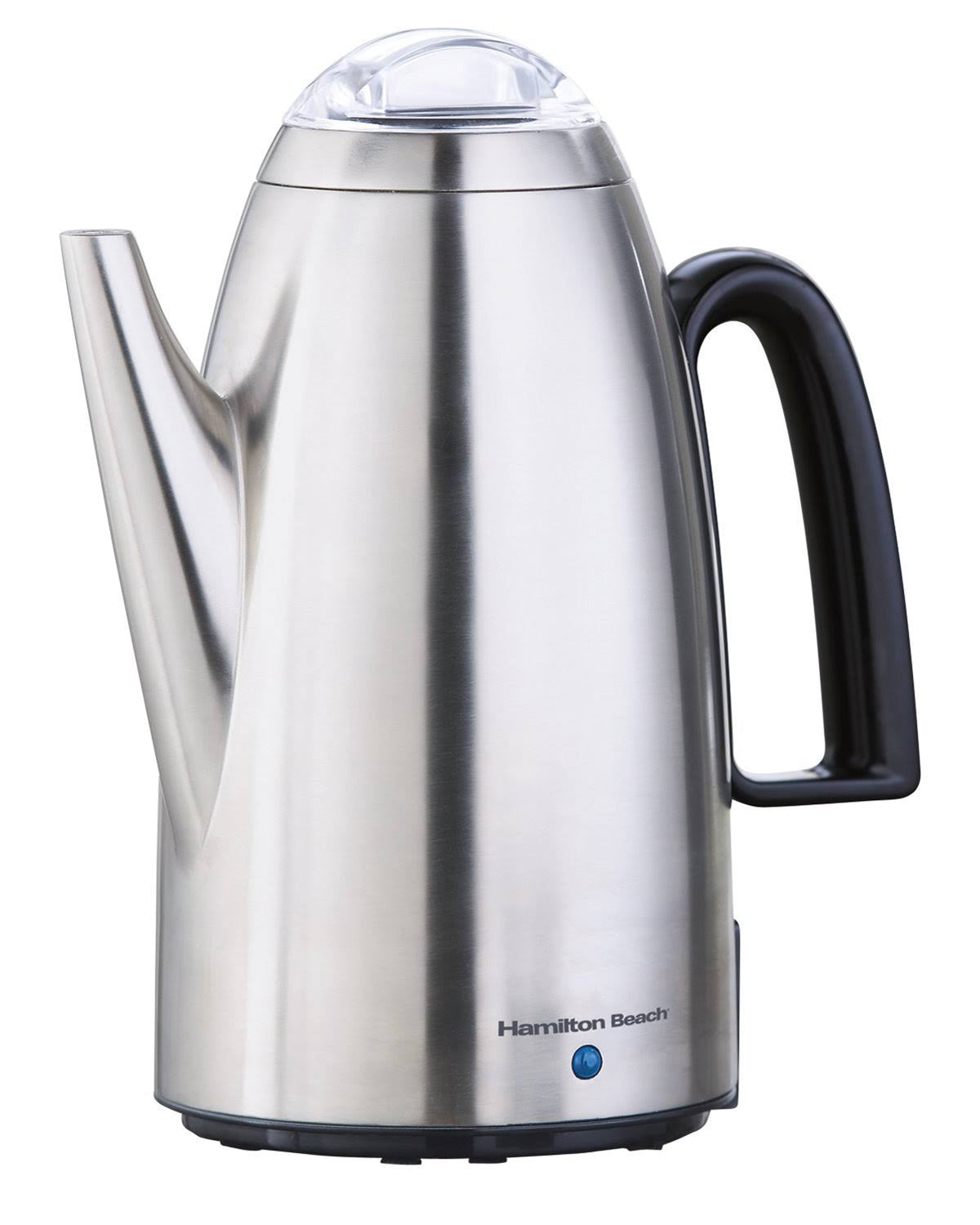 Hamilton Beach 12-Cup Percolator with Detachable Cord