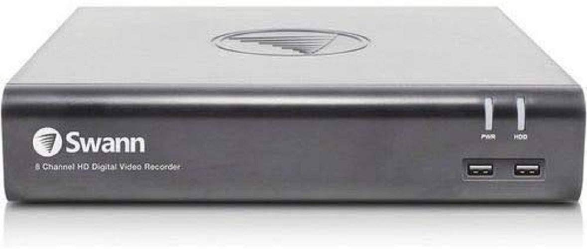 Swann 4580 DVR 84580 Digital Video Recorder with 8 Channels, 1080p HD, 1TB HDD, Audio, LAN, VGA, HDMI, Voice Control and Remote Access