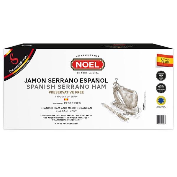 Noel Spanish Serrano Ham for Charcuterie and Entertaining