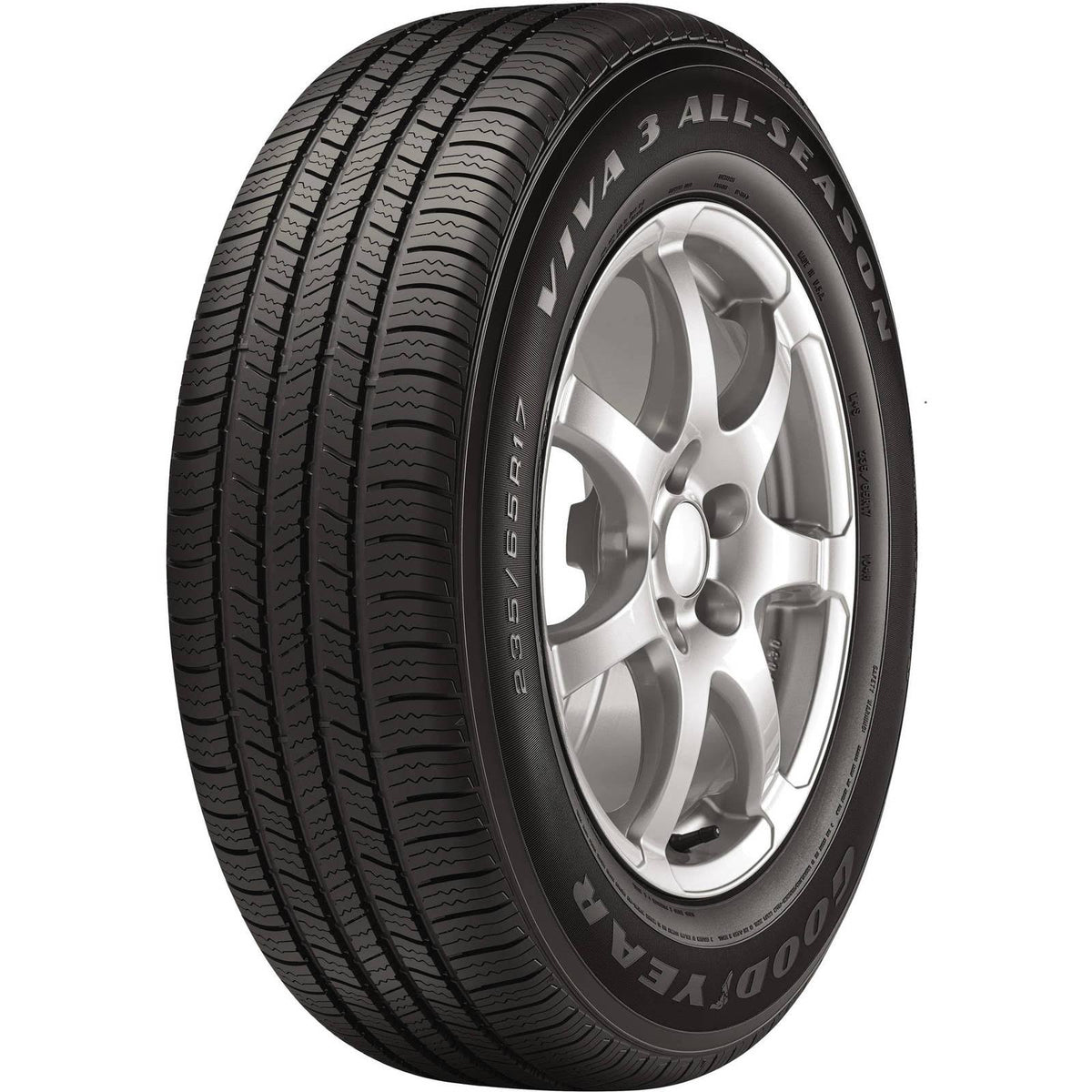 Goodyear Viva 3 Tire for All-Season Driving, 215/55R17 94V