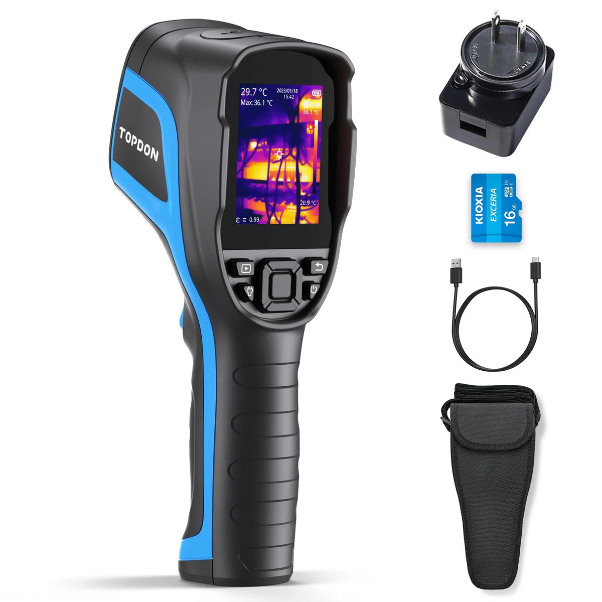 TOPDON Thermal Imaging Camera with 256 x 192 High-Resolution Infrared Display