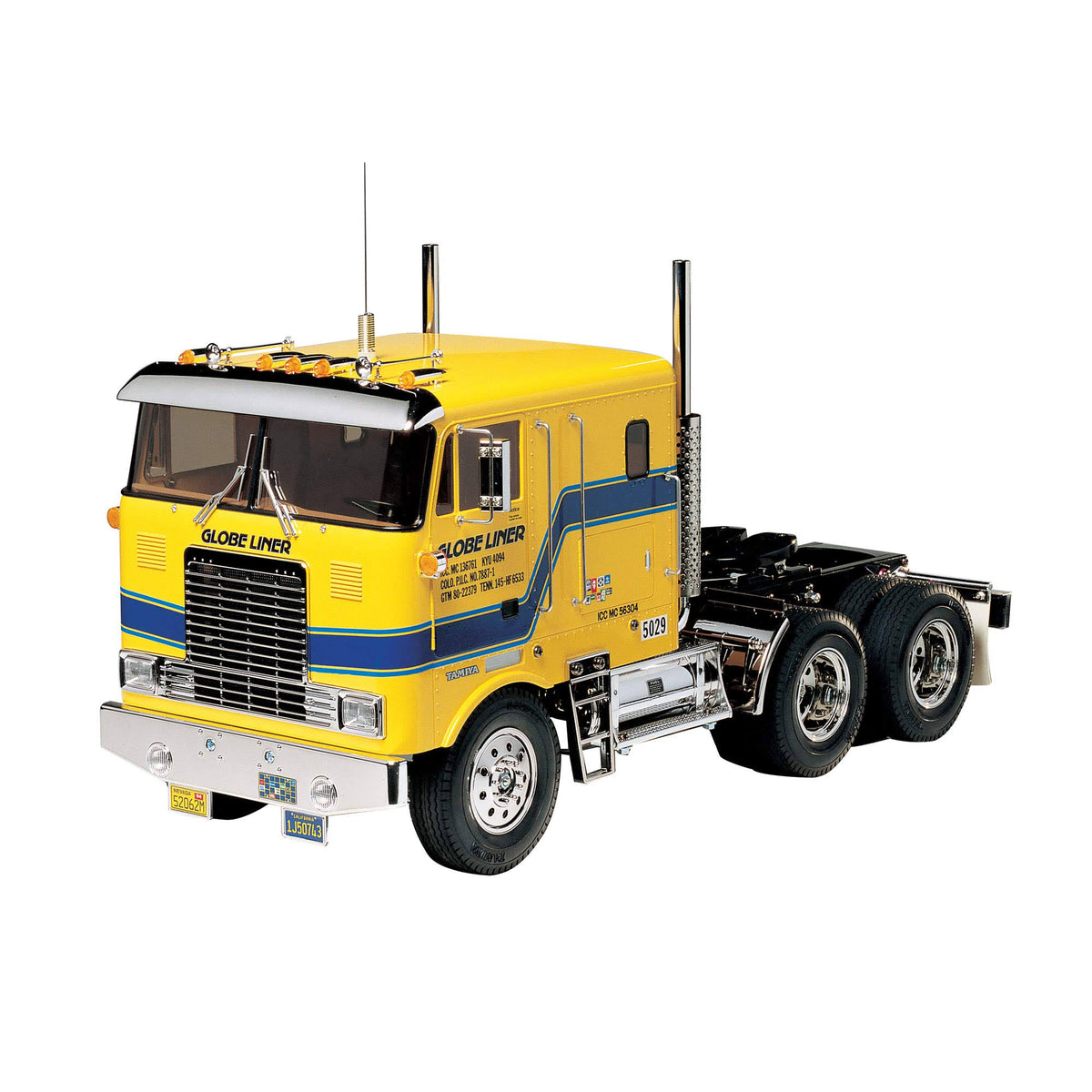 Tamiya 56304 Globe Liner Semi Truck Model Kit in 1/14 Scale