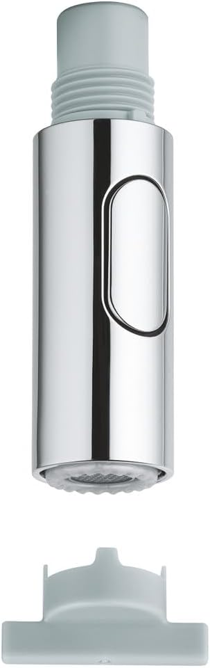 Chrome Pull-Down Spray Compatible with Grohe 48416000