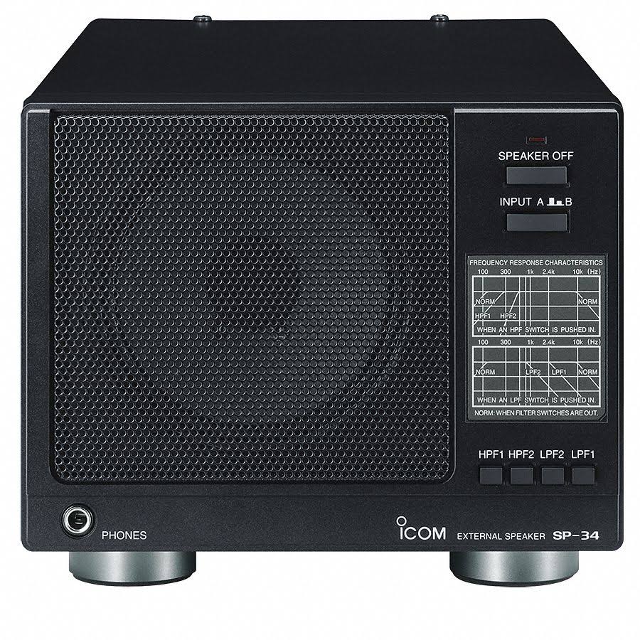 Icom SP34 Speaker, Measuring 6-1/8×22 L x 8×22 W