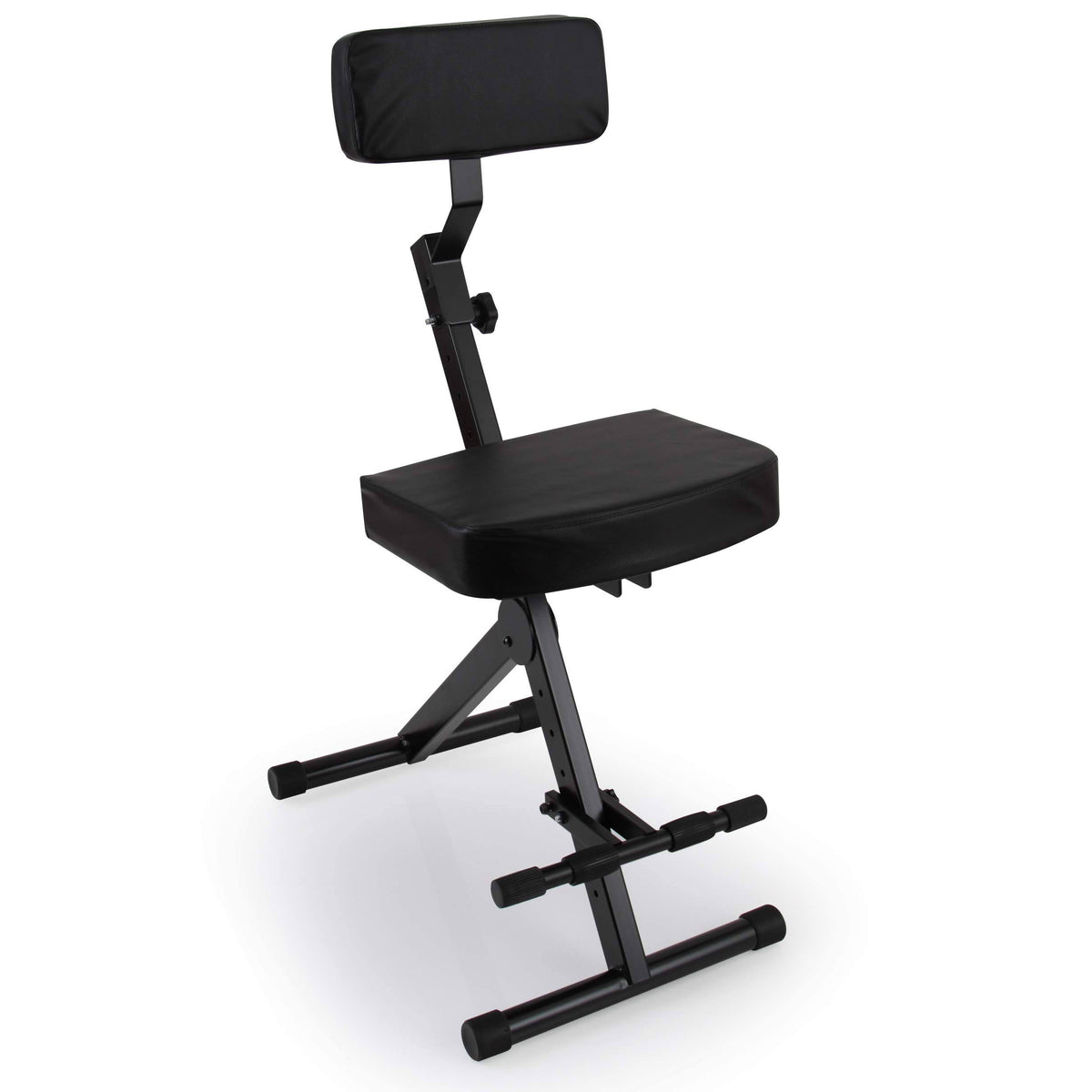 Pyle PKST70 Adjustable Performer Chair and Musician Stool, Durable Portable Design