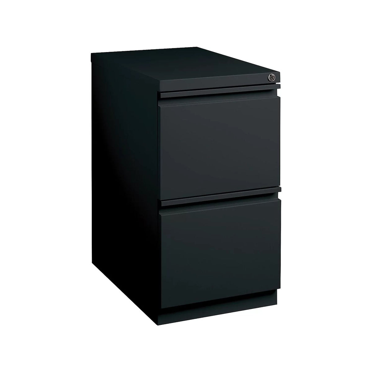 Black Staples Locking 2-Drawer Vertical File Cabinet for Letter Documents, 19.88D, Model 375804