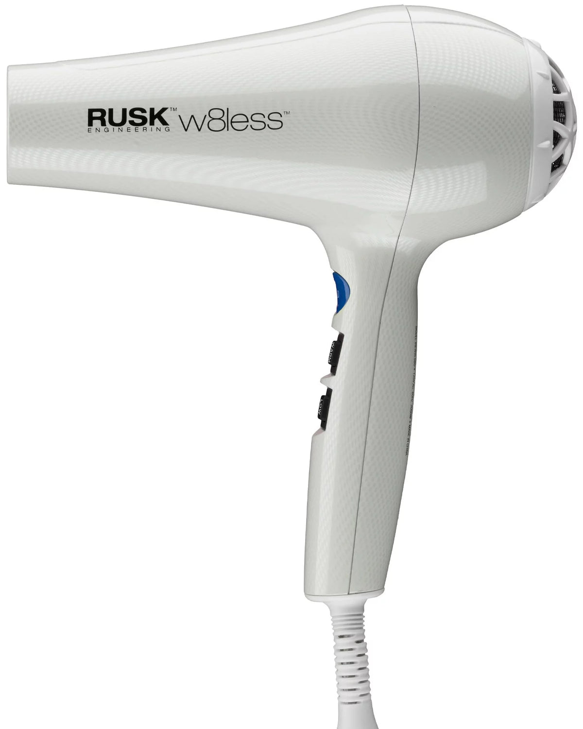 RUSK Engineering W8less Professional Hair Dryer with 2000 Watt Motor