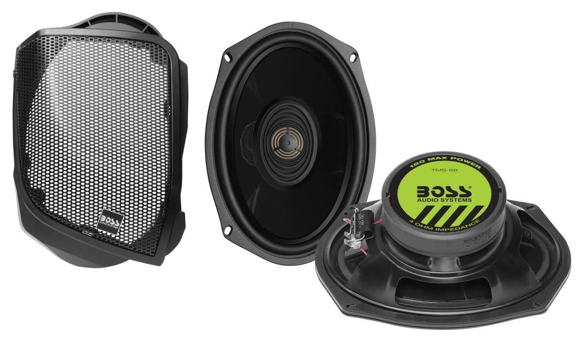 Boss Audio BHD14 Rear Bag Audio Kit for Motorcycle Sound Systems