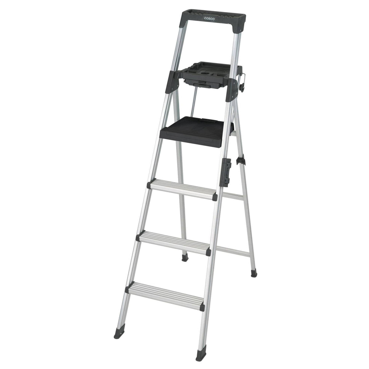 Cosco Signature Series 6 ft. Aluminum Step Ladder for Household and Utility Tasks