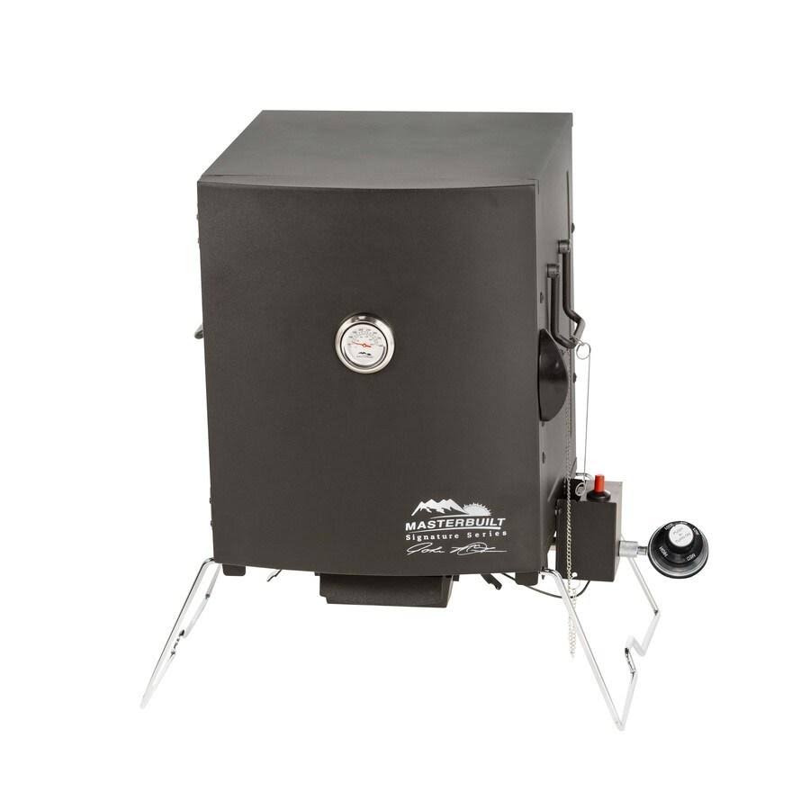 Masterbuilt MPS 20B Patio-2-Portable Propane Smoker for Convenient Outdoor Cooking
