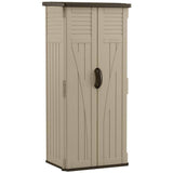 Suncast BMS2000 Resin Vertical Storage Shed with 22 Cu. Ft. of Capacity