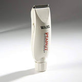Wahl Professional Peanut Cordless Clipper and Trimmer, White, Model #8663 for On-the-Go Grooming